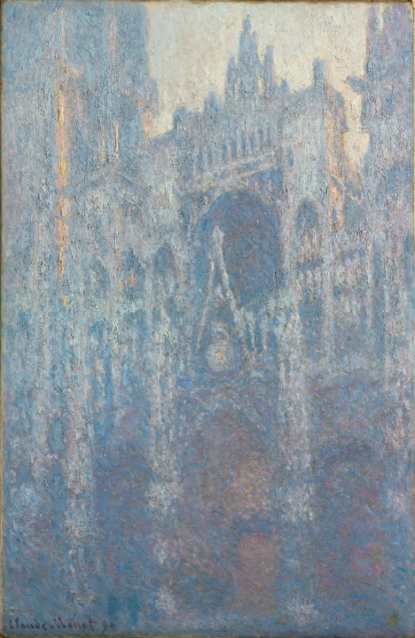 Monet — Rouen Cathedral in morning light